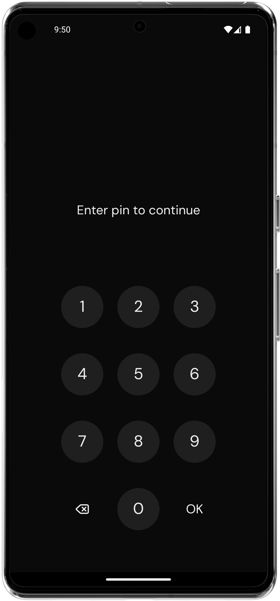 Pin code for families